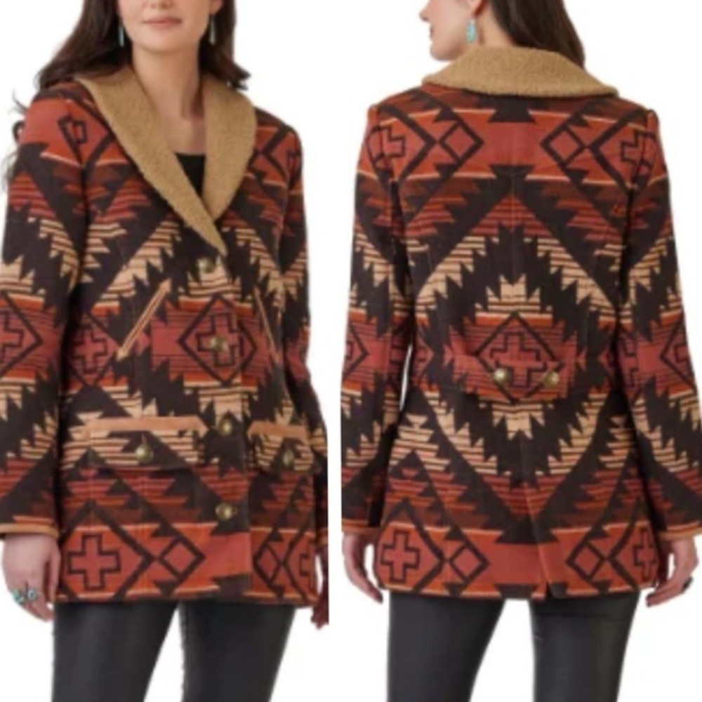 Double D Ranch Bar X Car Coat NWT (oversized)
